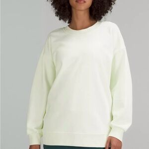 Lululemon perfectly oversized sweatshirt mint color